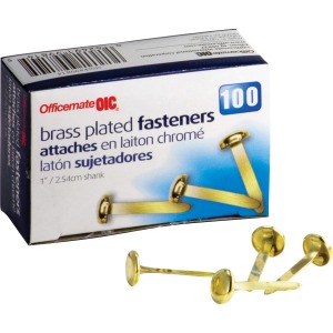 Officemate Roundhead Fasteners