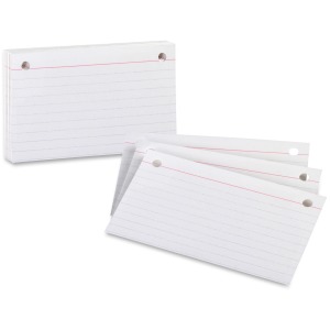 Oxford Printable Index Card