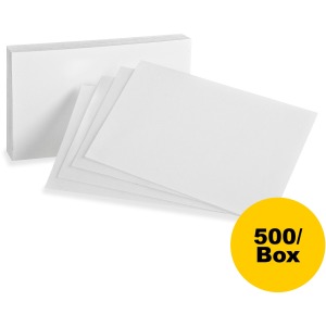 Oxford Plain Index Cards