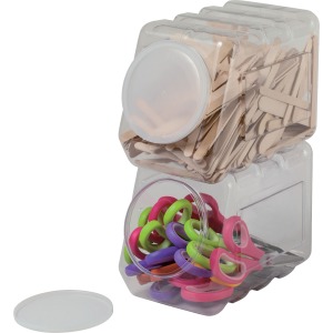 Pacon Interlocking Storage Container With Lid