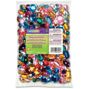 Creativity Street Acrylic Gemstones Classpack