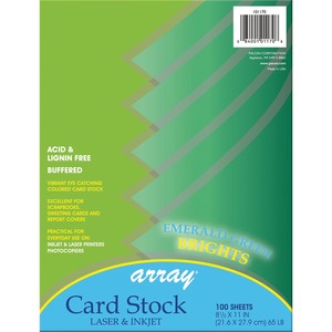 Pacon Color Brights Cardstock - Emerald Green