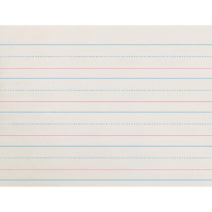 Zaner-Bloser Broken Midline Ruled Paper