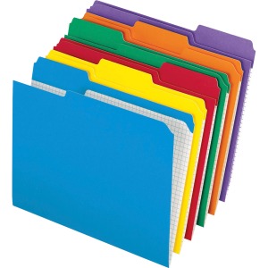 Pendaflex 1/3 Tab Cut Letter Recycled Top Tab File Folder