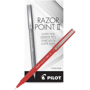 Pilot Razor Point II Marker Pens