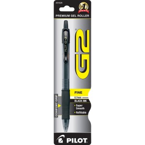 Pilot G2 Retractable Gel Ink Rollerball Pens