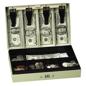 PM Steel Cash Box