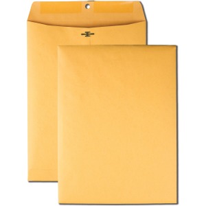 Quality Park 9 x 12 High Bulk Clasp Envelopes with Deeply Gummed Flaps