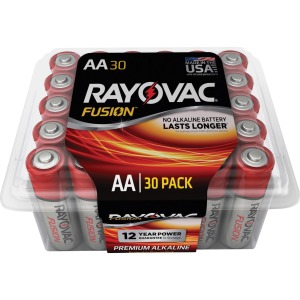 Rayovac Fusion Premium Alkaline AA Batteries