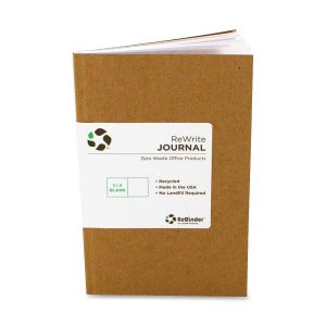 ReBinder ReWrite Mini Recycled Blank Composition Book