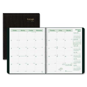 Brownline EcoLogix Recycled Monthly Planner