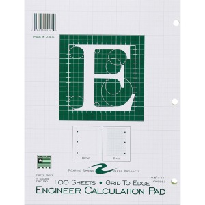 Roaring Spring 5x5 Grid Engineering Pad