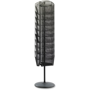 Safco Onyx Rotating Mesh Magazine Rack