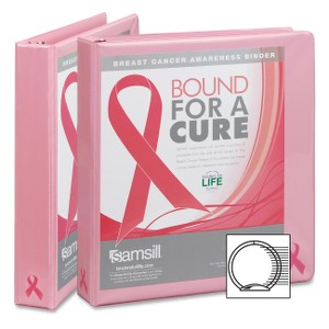 Samsill Breast Cancer Awareness View Binder