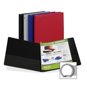 Samsill 3-Ring Vinyl Value Storage Binder