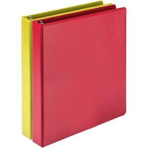 Samsill Durable Three-Ring View Binder