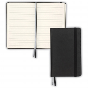 Samsill Classic Journal - 5.25 Inch x 8.25 Inch - Black