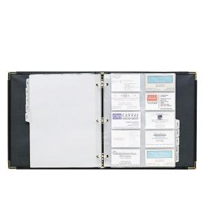 Samsill Classic Collection Business Card Binder