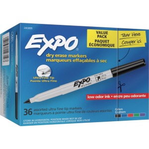 Expo Low-Odor Dry-erase Markers