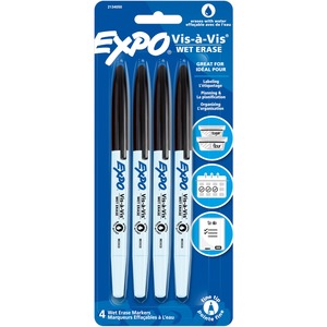 Expo Vis-A-Vis Wet-Erase Markers