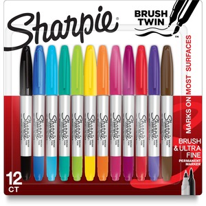 Sanford Brush Twin Permanent Markers