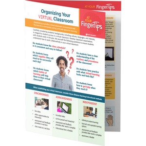 Shell Education Organizing Virtual Classroom Guide Printed Book
