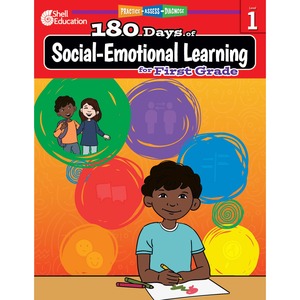 Shell Education 180 Days of Social-Emotional Learning for Kindergarten Printed Book by Kris Hinrichsen, Kayse Hinrichsen