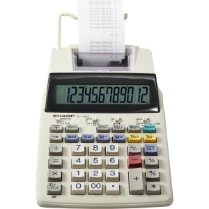 Sharp EL-1750V 12 Digit Printing Calculator