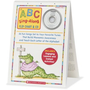 Scholastic ABC Sing-Along Flip Chart & CD