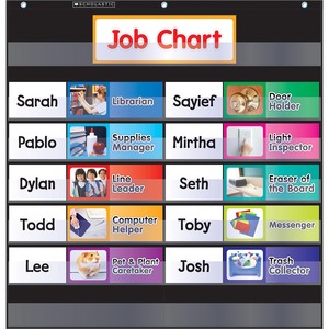 Scholastic Class Jobs Pocket Chart