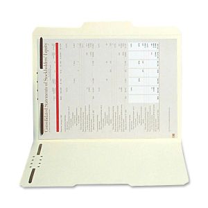 SJ Paper Reinforced Folder with Fasteners