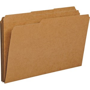 Smead 1/3 Tab Cut Legal Recycled Top Tab File Folder