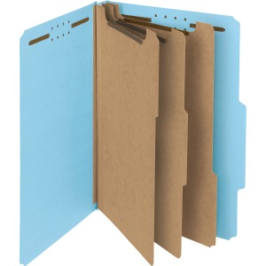 Smead 2/5 Tab Cut Legal Recycled Classification Folder