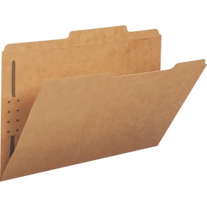 Smead 1/3 Tab Cut Legal Recycled Fastener Folder