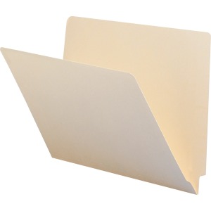 Smead Straight Tab Cut Letter Recycled End Tab File Folder