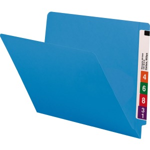 Smead Shelf-Master Straight Tab Cut Letter Recycled End Tab File Folder