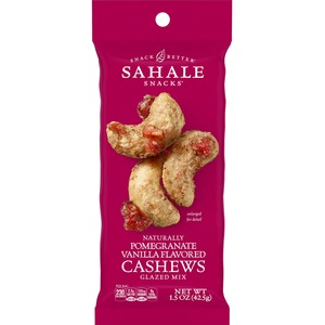 Sahale Snacks Pomegranate/Vanilla Cashews Glazed Snack Mix
