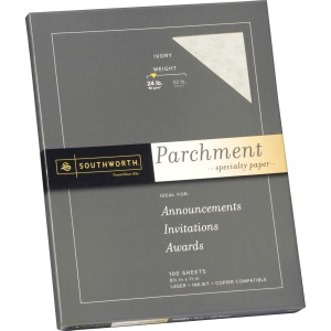 Southworth Laser, Inkjet Parchment Paper - Ivory