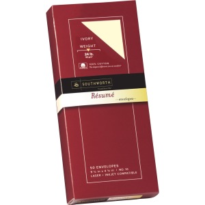 Southworth 100% Cotton Resume Envelopes