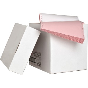 Sparco Dot Matrix Continuous Paper - Assorted