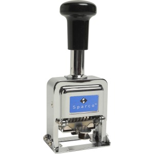 Sparco Automatic Numbering Machines