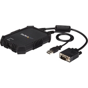 StarTech.com Laptop to Server KVM Console - Rugged USB Crash Cart Adapter with File Transfer and Video Capture