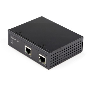 StarTech.com Industrial Gigabit PoE Extender - 60W 802.3bt PoE++ 100m/330ft - Power Over Ethernet Network Range Extender - IP-30 Hardened