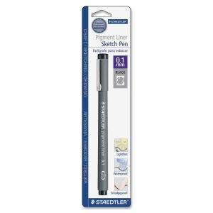 Staedtler Pigment Liner 308 A601-9 Porous Point Pen