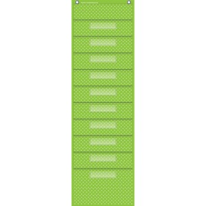 Teacher Created Resources Polka Dot Storage Pocket Chart