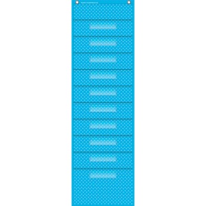 Teacher Created Resources Polka Dot Storage Pocket Chart