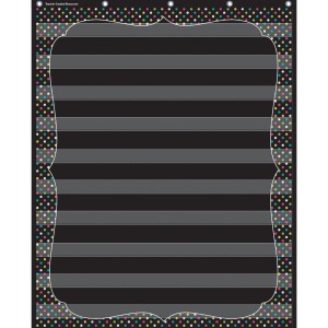 Teacher Created Resources Chalkboard Brights 10 Pocket Chart