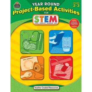 Teacher Created Resources Year Round Grades 3-4 Stem Project-Based Activities Book Printed Book