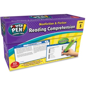 Teacher Created Resources Power Pen Learning Cards Grade 5 Reading