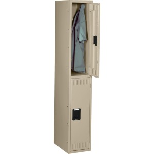 Tennsco Double-Tier Steel Lockers